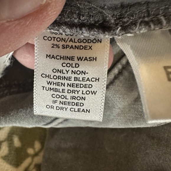 LOFT Modern Skinny Corduroy Pants Gray Size 30/10 - Picture 9 of 9